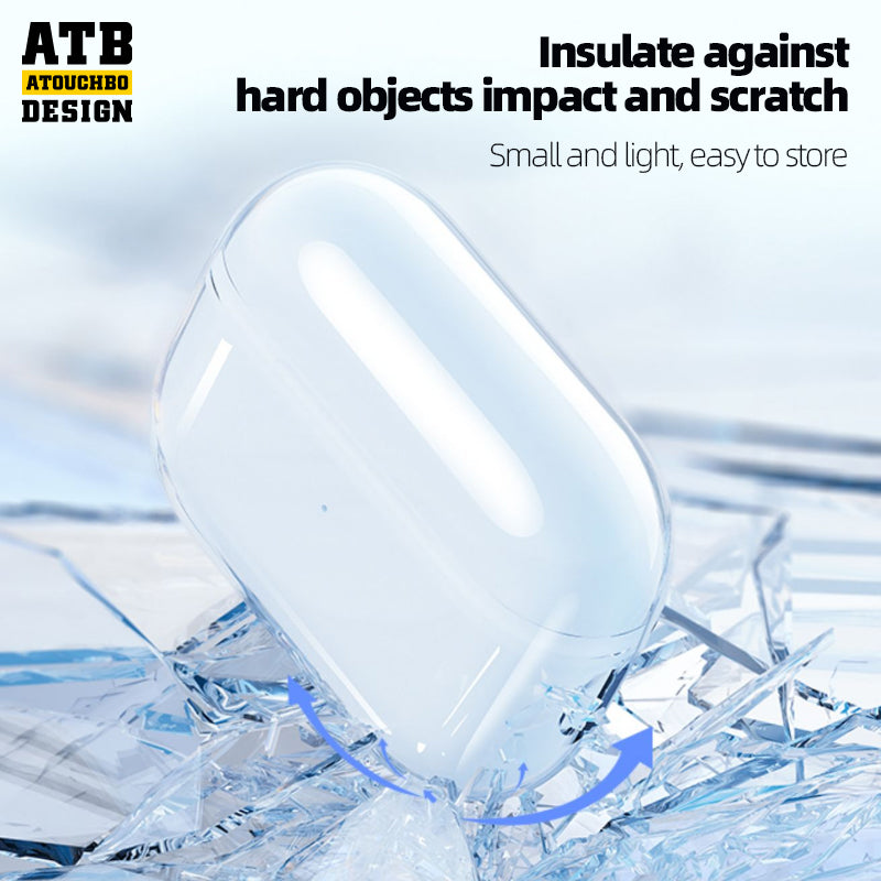 ATB TRANSPARENT TPU BLUETOOTH EARPHONE PROTECT COVER (SEPARATE WITHOUT HOOK)
