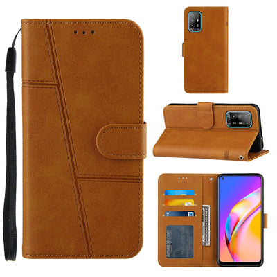 Simple Two-Tone Calfskin Phone Case For Infinix,1010