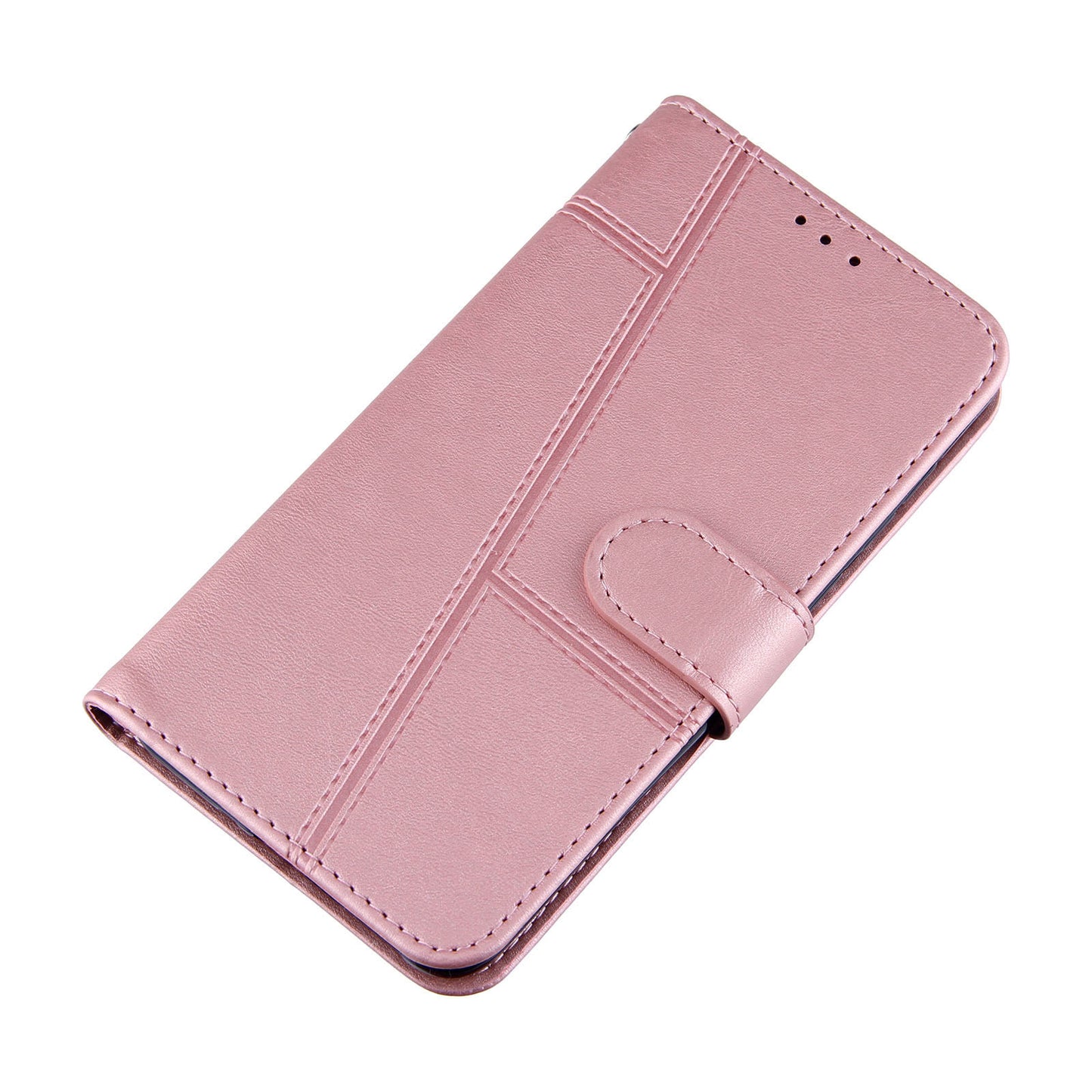 Simple Two-Tone Calfskin Phone Case For Xiaomi,1010