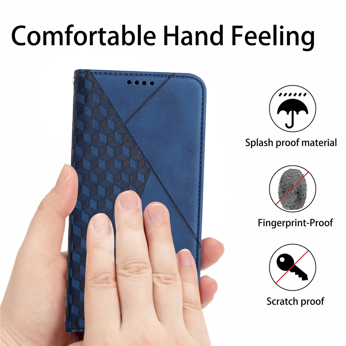 Strong Magnetic Suction Leather Phone Case For Sony,1011