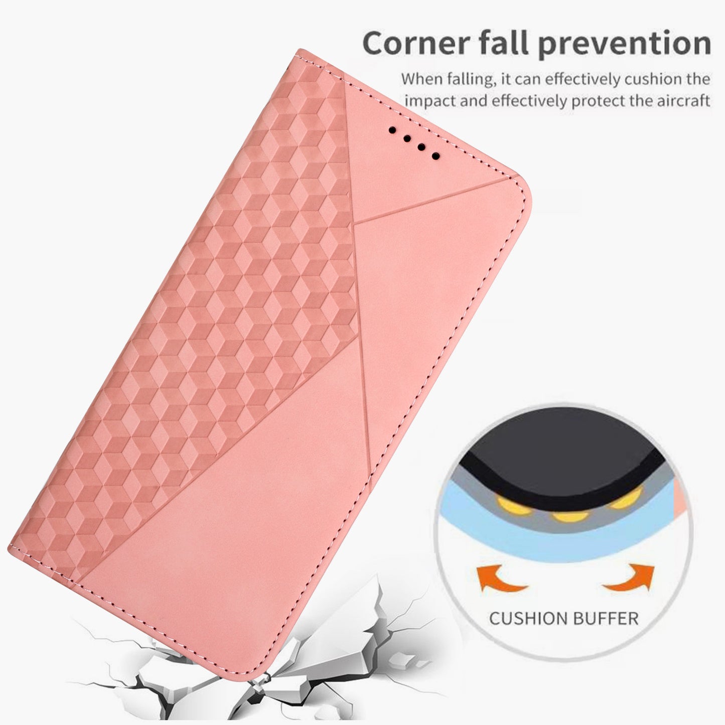 Strong Magnetic Suction Leather Phone Case For TECNO,1011