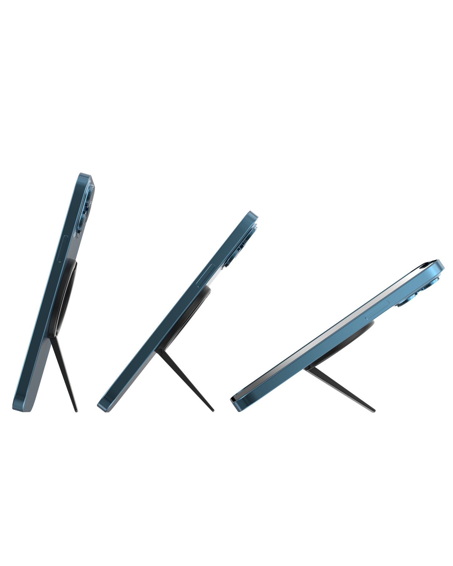 Folding metal Cell Phone Grip Holder Collapsible Phone support Uv Process Custom Phone Ring Removable