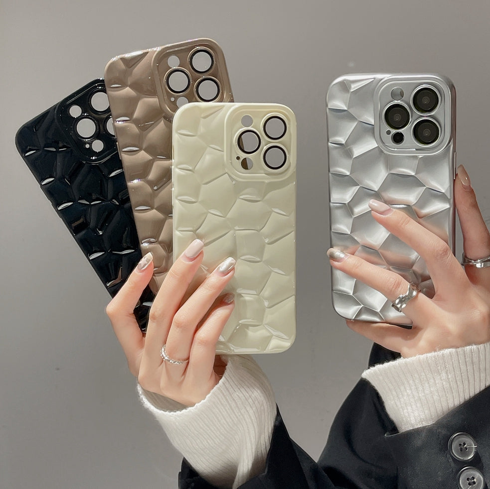 Latest Camera Protection Blu-ray Paint TPU Mobile Cover Phone Case For Iphone 11 Pro Max Cover Cases 12 Pro Max 13 Pro Max