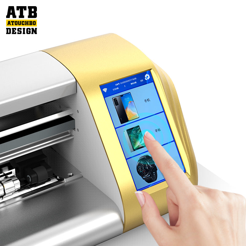 Full models film OEM ODM design intelligent phone screen protector hydrogel cutting machine