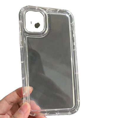 New Luxury Design Gasbag Thin Case For iphone 14 pro HW Clear Cover For iphone 14 pro max Transparent Phone Case TPU Back Cover