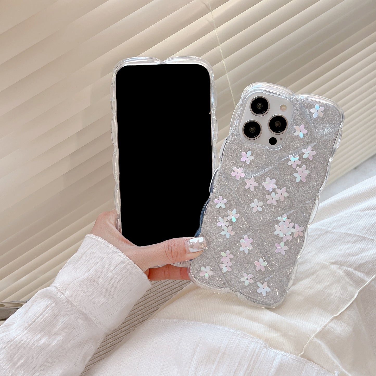 Floral Style Phone Case Rhombus Colorful Flower For Iphone Ipx Xsmax Xr 7 X Xp Xs 11 12 13 14 Plus Pro Max
