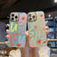 Luxury Newest Free Samples Shockproof Heart Designs Soft Cell Phone Mobile Back Cover For Iphone 13 12 11