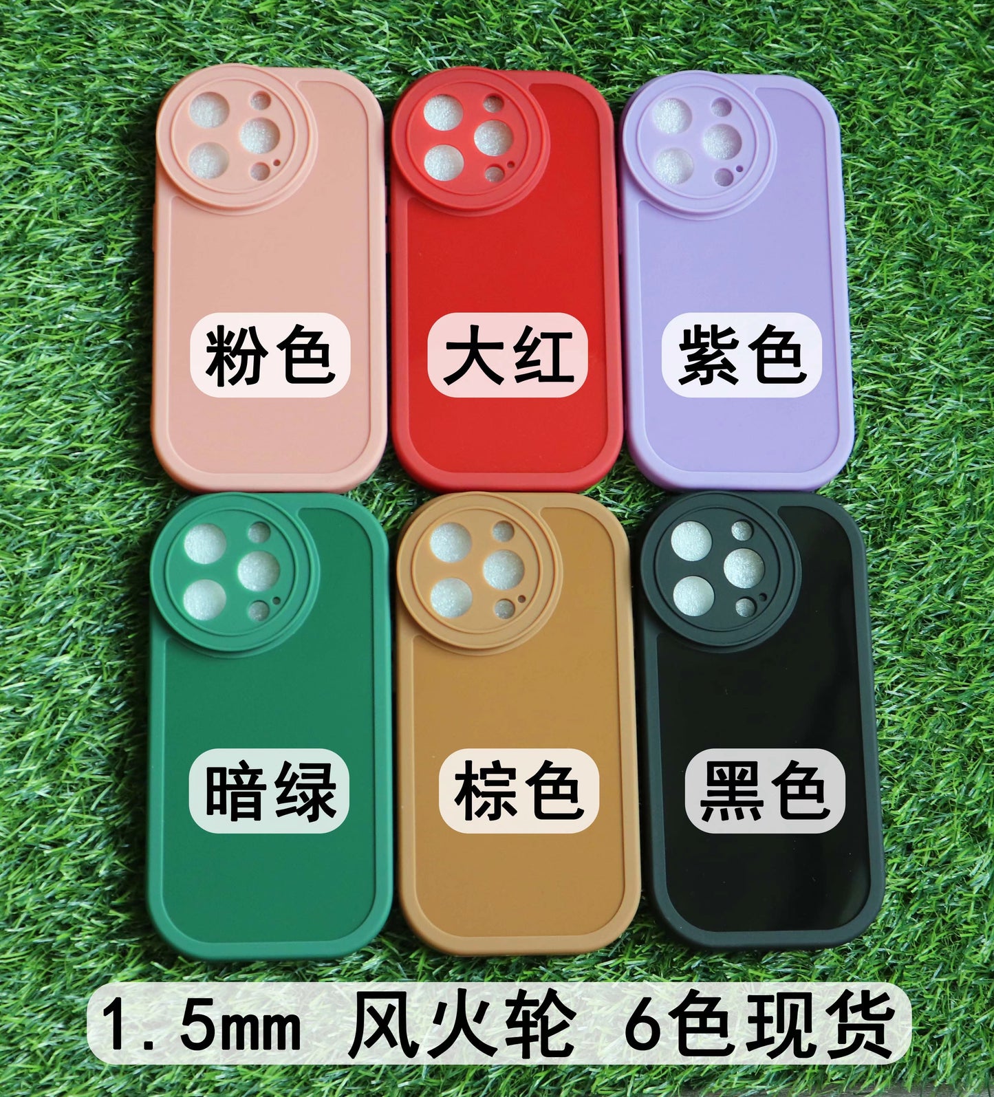 fashion round camera hole silicone soft shockproof back cover phone case for iphone 11 pro max