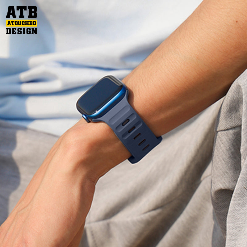 High quality watch band soft silicon smartwatch straps for iwatch apple watch