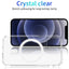 Luxury design transparent wireless charging mobile phone case for iphone 13 pro max