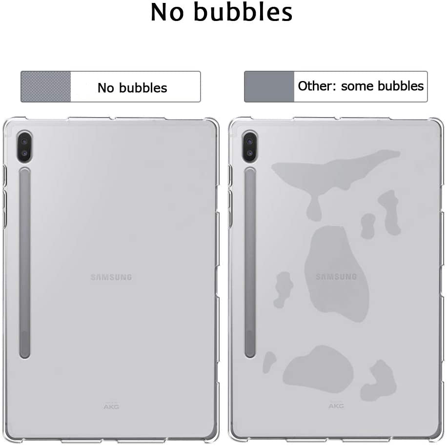 For Samsung Galaxy Tab S6 Case, Soft Thin Anti-Scratche Transparent Cover Compatible for Samsung Galaxy Tab S6 5G