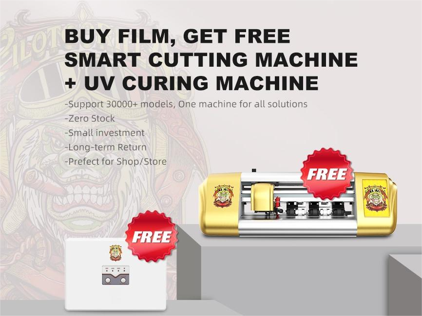Full models film OEM ODM design intelligent phone screen protector hydrogel cutting machine