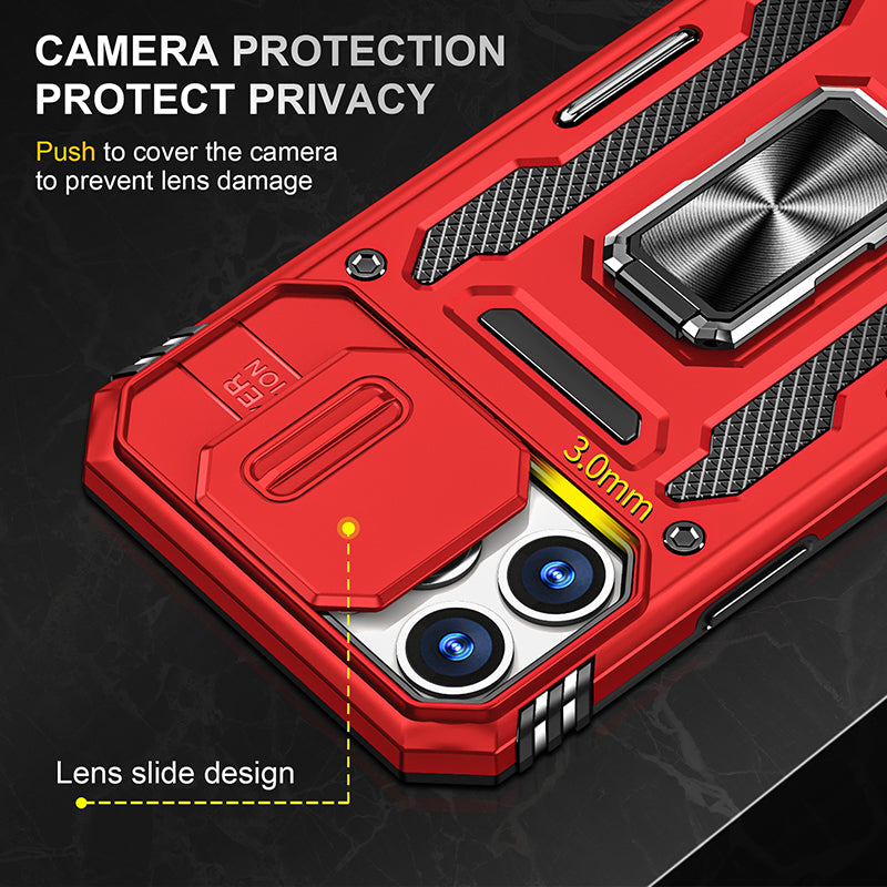 Fashion Four corners strengthen case solid color Shockproof hard phone case for iphone 14