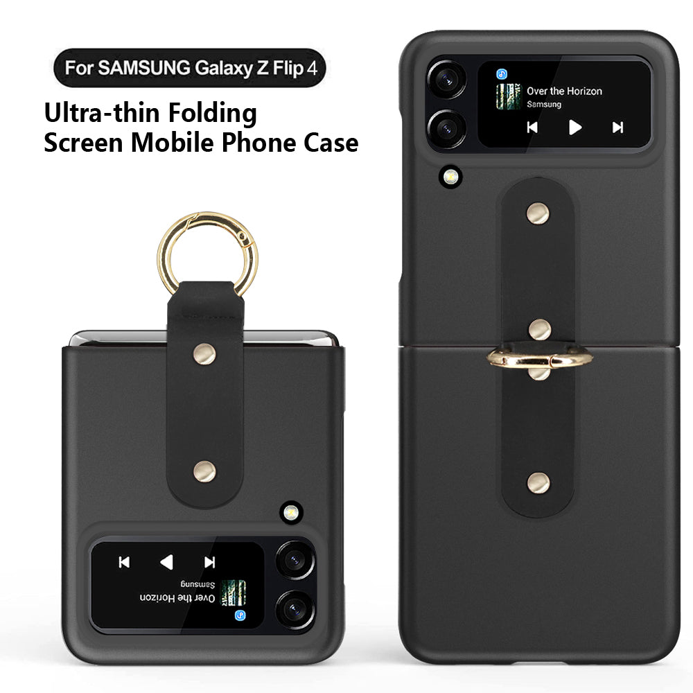 Fashion Slim Pc Protective Case Phone Case Cover With Anti-Slip Strip For Samsung Galaxy Z Flip 4