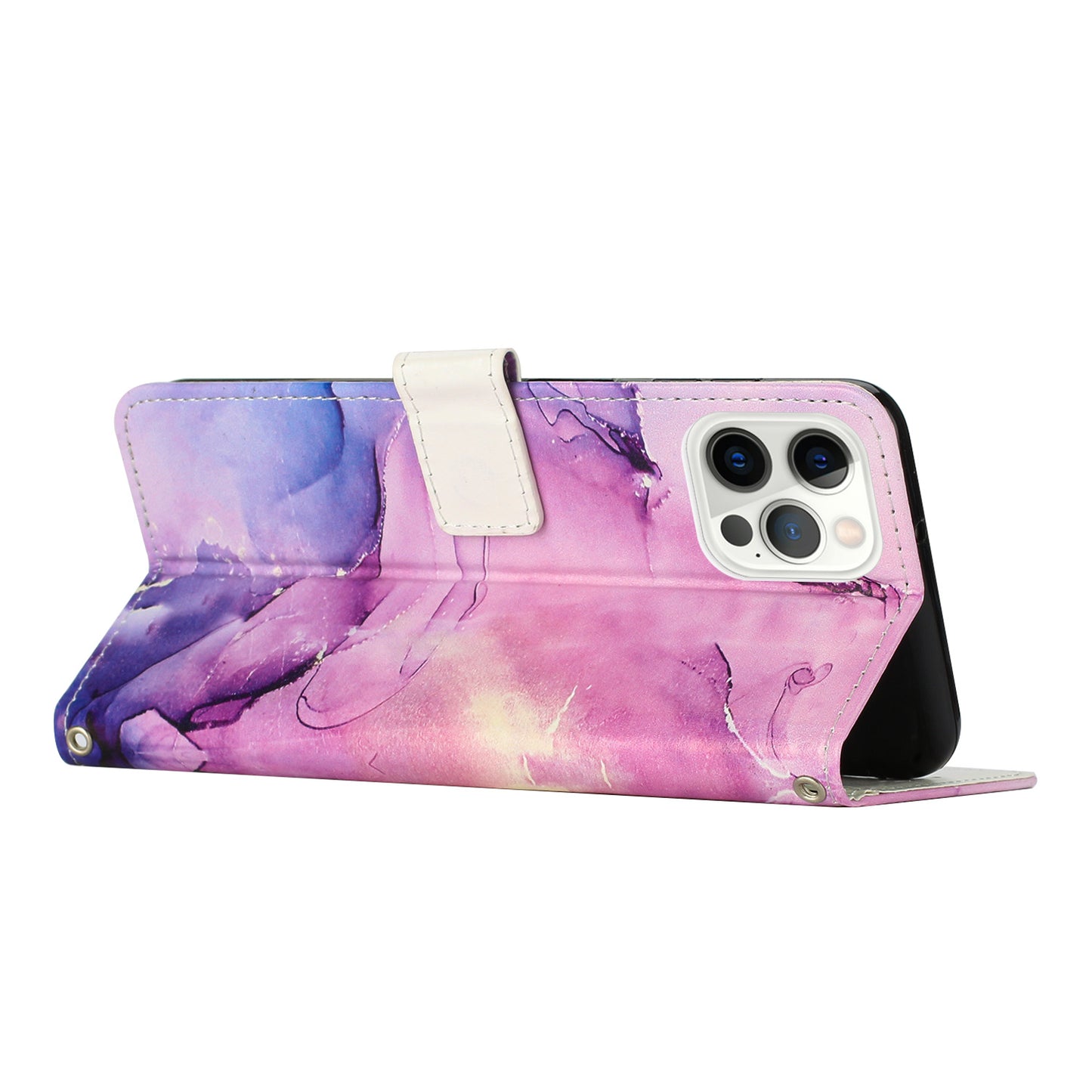 TPU Leather Phone Cases Rhombus Marble Finish Splicing Flip Wallet Mobile Case For Samsung Galaxy S20 S21 S22 S23 PLUS ULTRA