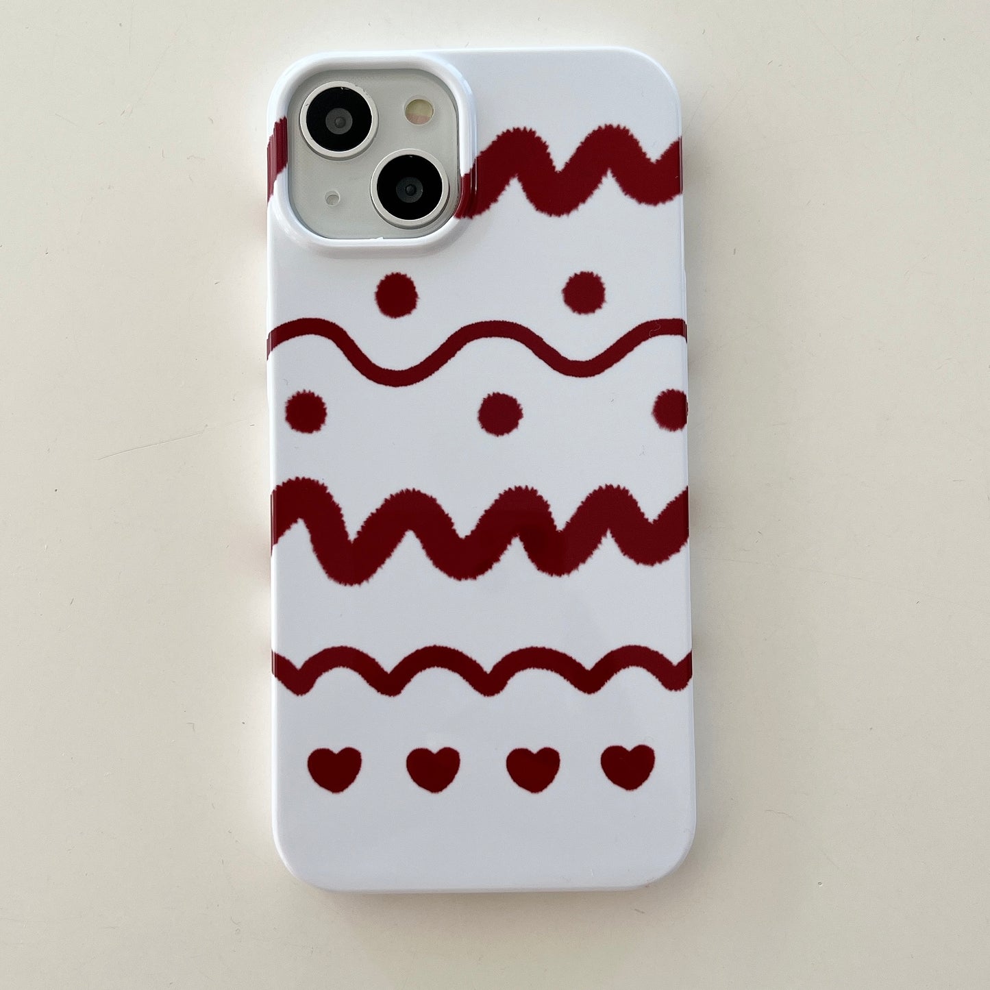 New fashion Atmosphere lines phone case cute Colorful Candy shockproof phone case for iphone 14 pro max