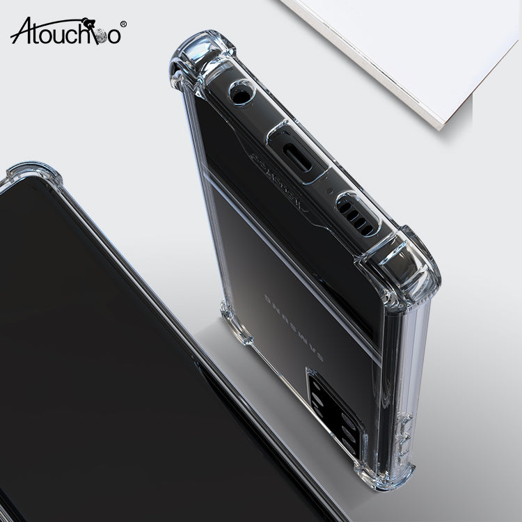 Atouchbo Mobile Phone Case Armor Phone Cover for Samsung S20 S20+ S20 Ultra Clear Back Cover Shockproof Phone case