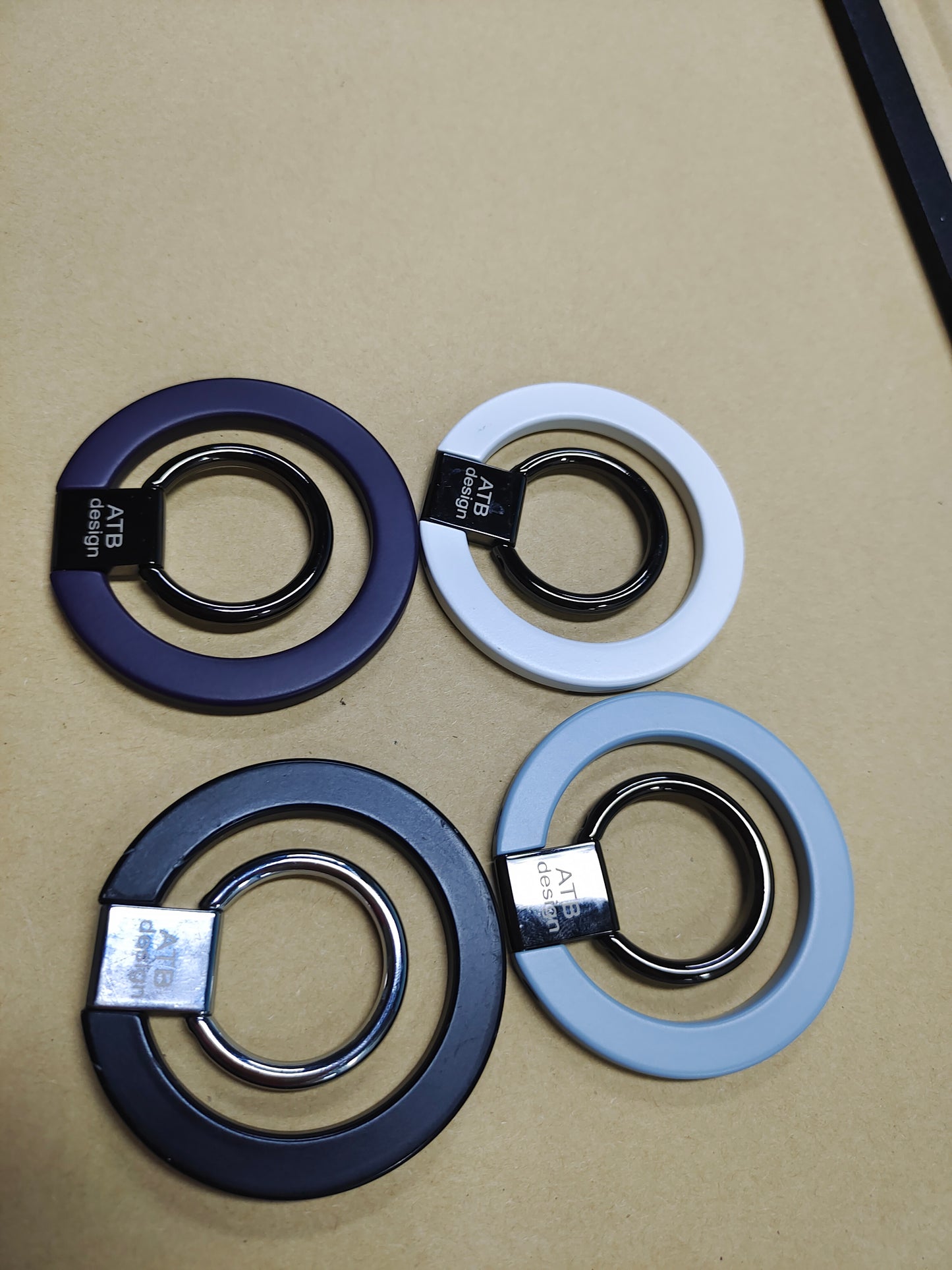 High Quality Portable Slim Flexible 360 Degree Rotating Foldable Magnetic Finger Ring Phone Holder