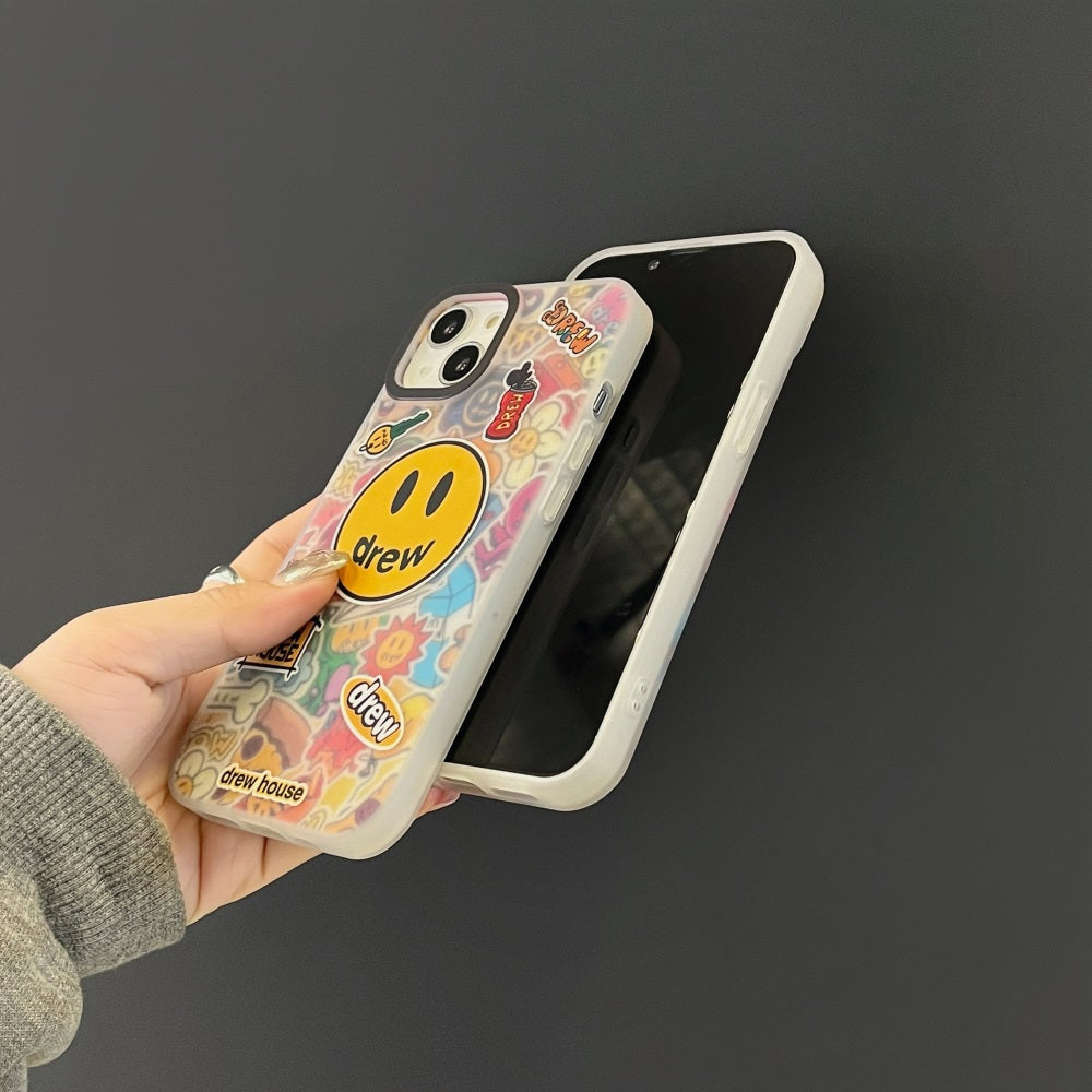 2023 fashion cute phone case tpu pc phone case for iphoone 12 pro max cover