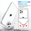 Luxury Original Thin white TPU PC  Cover electroplate soft case for iphone 14 pro phone case