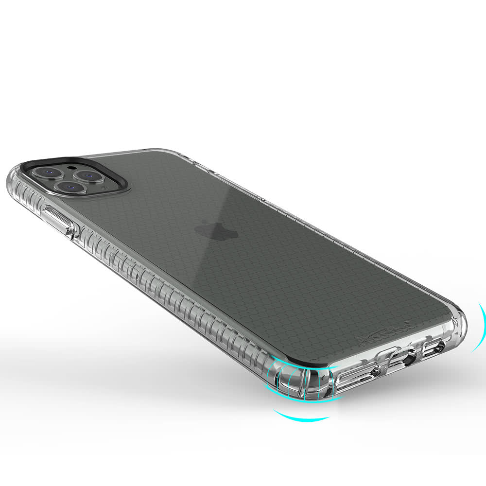 High Quality Factory Case Directly Wholesale Phone Case new Honeycomb Transparent Phone Case