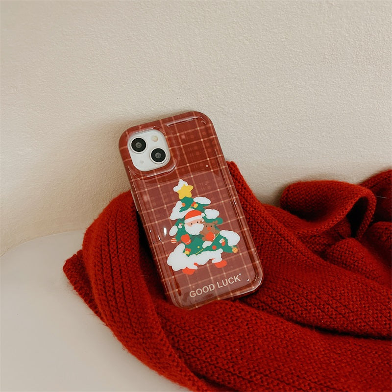 Phone case Christmas gift customize OEM/ODM mobile phone case Christmas phone case for iPhone 14 13 12 11