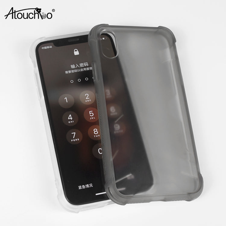 Matte Shockproof Armor Phone Case for iPhone XS Max XR 11 Pro Matte Back Cover for Samsung Note 9 10