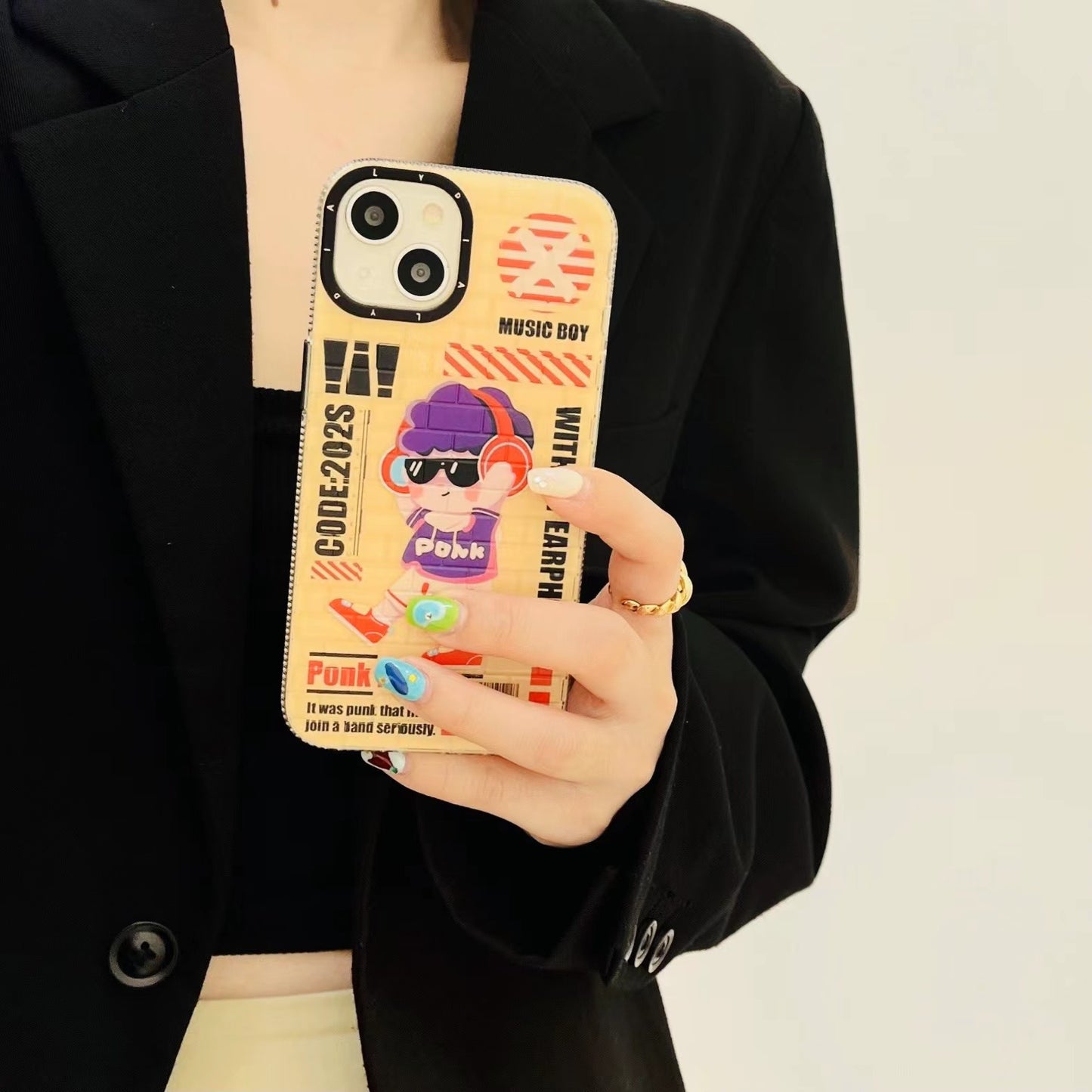 2023 New Arrival Brick Print Original Couple Mobile Phone Case For Iphone 11 12 13 14 Pro Max