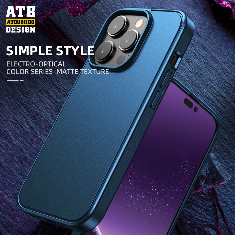 ATB Design Wholesale High Quality Chameleon series colorful PC TPU phone case New Arrival For iPhone 14 cover