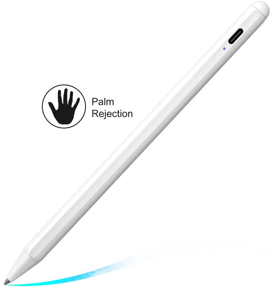 Magnetic Palm Rejection Active Stylus Pen for Apple iPad 7th 6th Gen / Pro 3rd / Mini 5th Gen / Air 3rd Gen