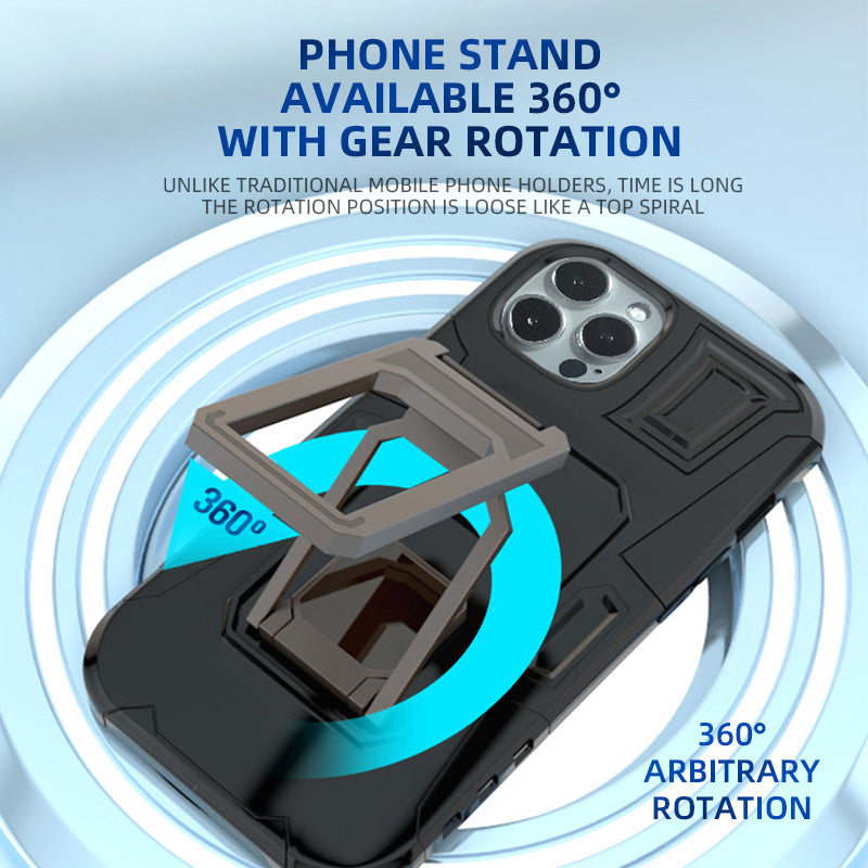 Mecha Warrior Series Deformation Bracket Phone Case