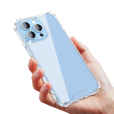 New Arrival Drop-proof Transparent Case For iphone 13 iphone 13 pro max Airbag Clear Full Protection Clear Cover for Pc Tpc Case