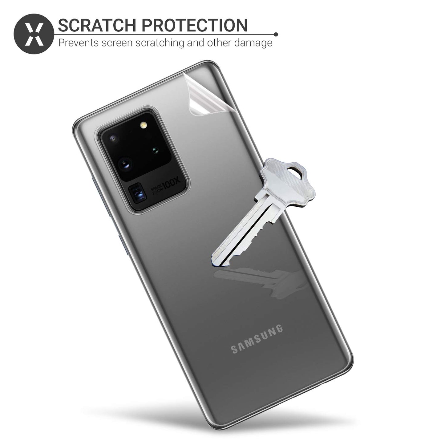 Easy Application Case Friendly Protection TPU Film for Samsung Galaxy S20 Ultra Screen Protector Front and Back