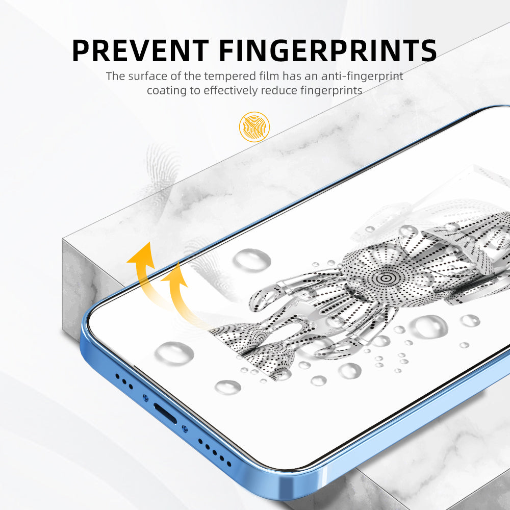ITOP high-hardness high-definition transparent tempered glass with dust-proof mesh screen protector for iPhone 13 12 11 Pro Max