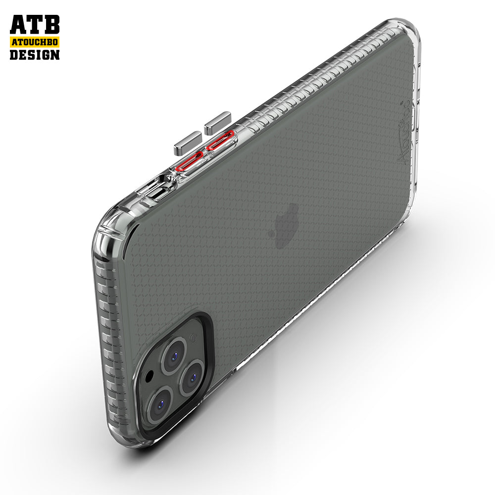 Wholesale Phone Case new Honeycomb Transparent Phone Case