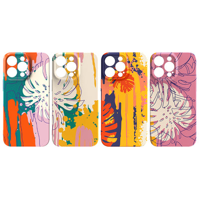 Luxury Ins style Artistic decorative painting series abstract painting phone case for iphone 13 14 pro max