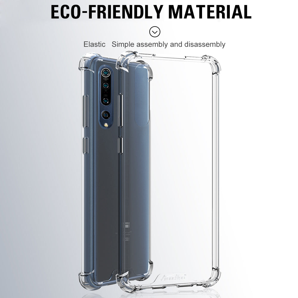 Atouchbo High Quality PC TPU Durable Shockproof Transparent Clear Phone Case for Xiaomi Mi 10 / Mi 10 Pro