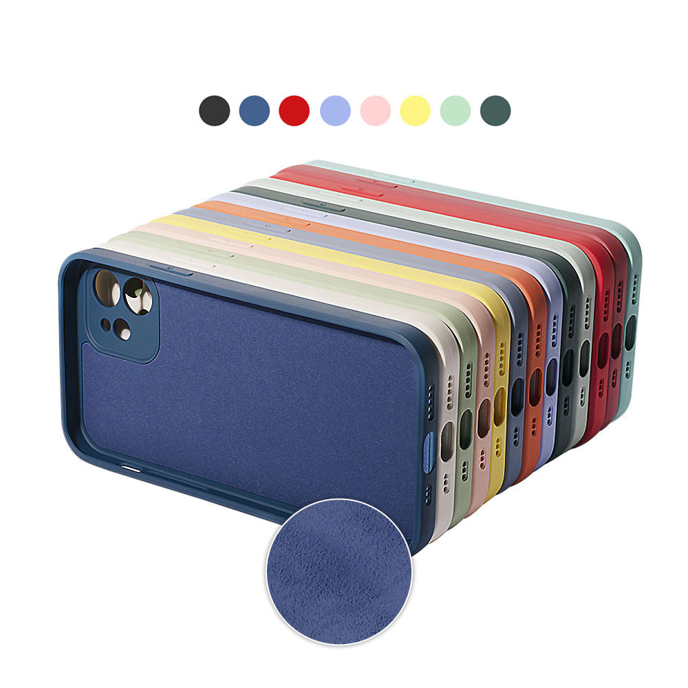 Fashion Custom Soft Touch Puffer Down Jacket Phone Case Cover for iPhone 14 13 12 11 Pro Max X XR XS