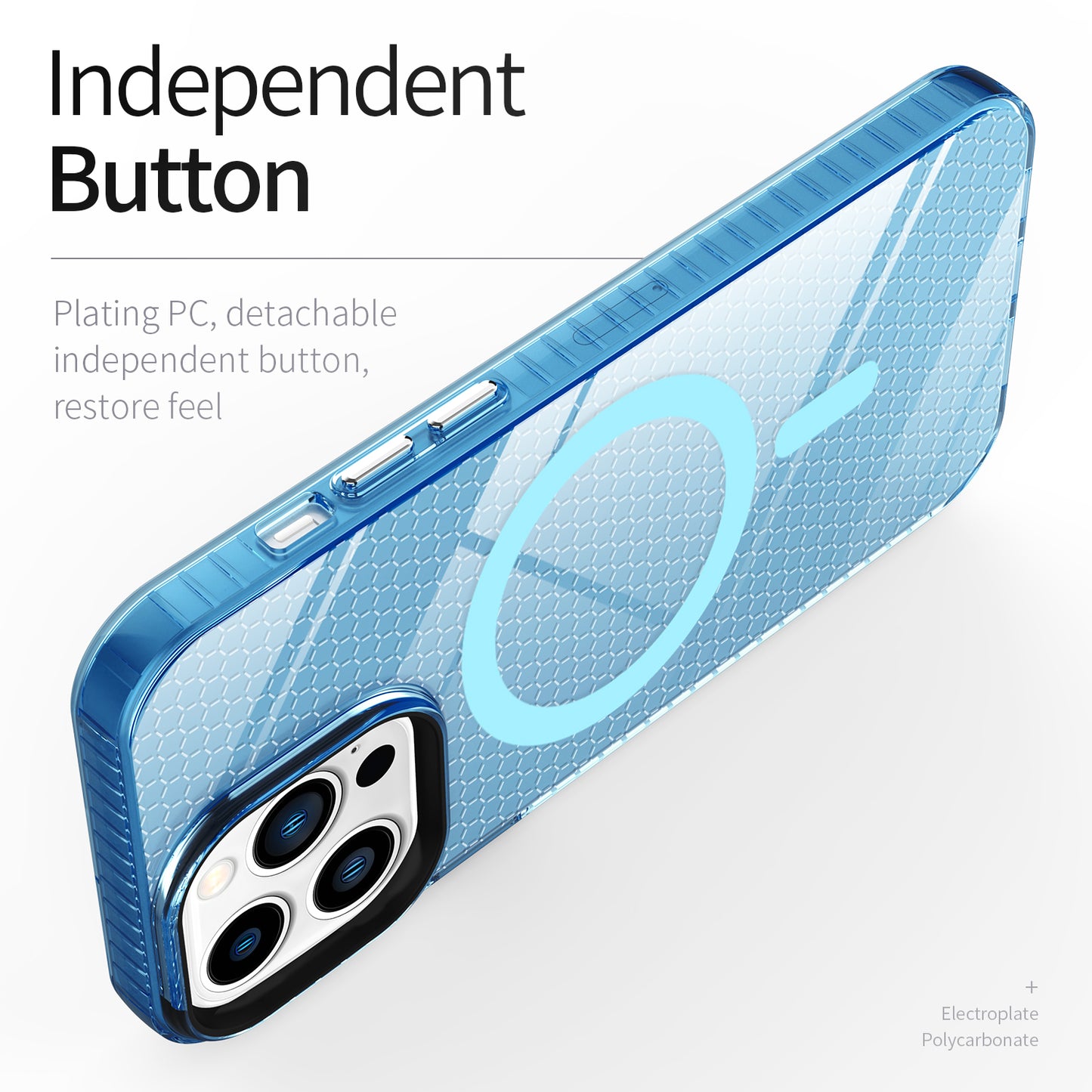 Gradient Colorful Magnetic shockproof Phone Case Wireless Charge Magnetic case Cover for iphone 14 pro case