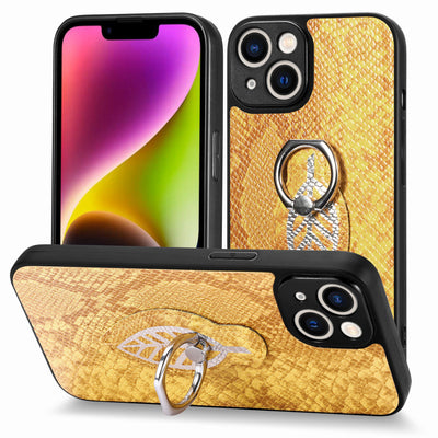 2023 New Arrival High Quality Python print magnetic case with ring small for iphone 14 13 12 mobile phone case