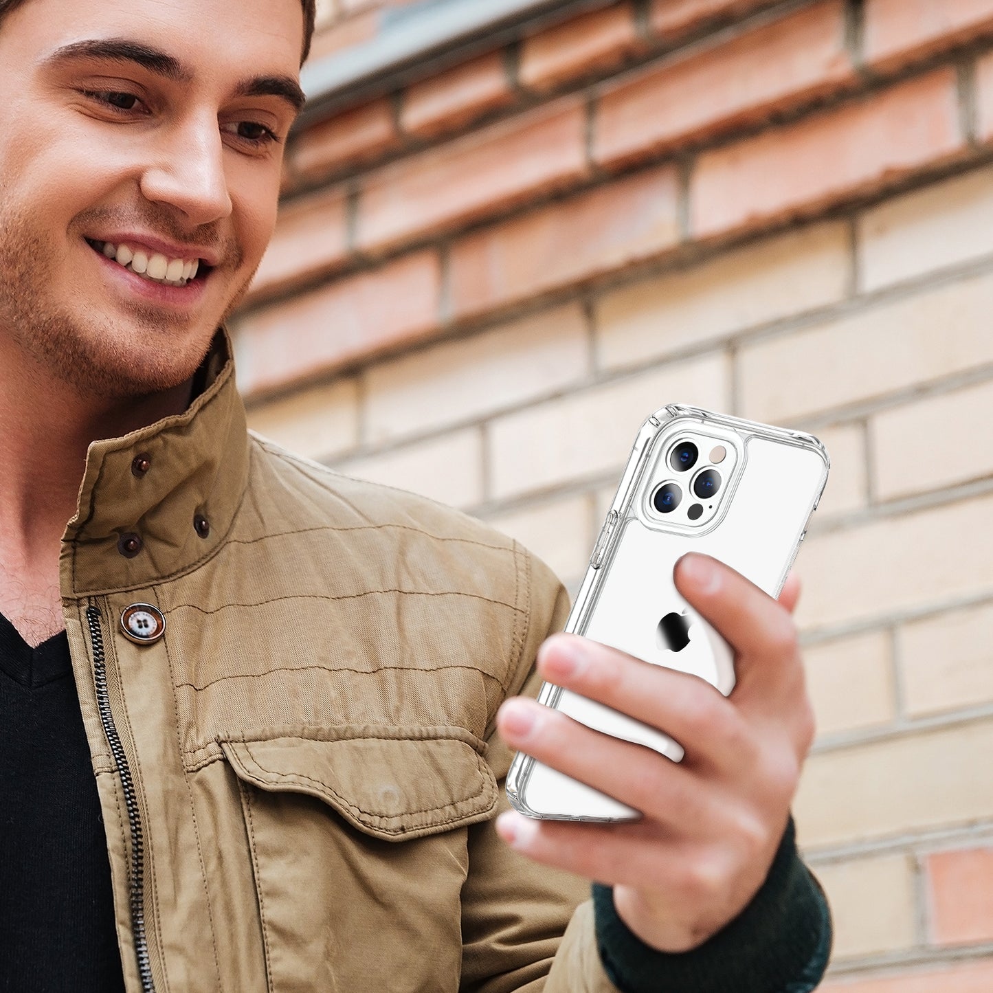 Hot Sale Drop-resistant case Transparent Clear Back Cover Space Mobile Phone Case for iphone 14 max