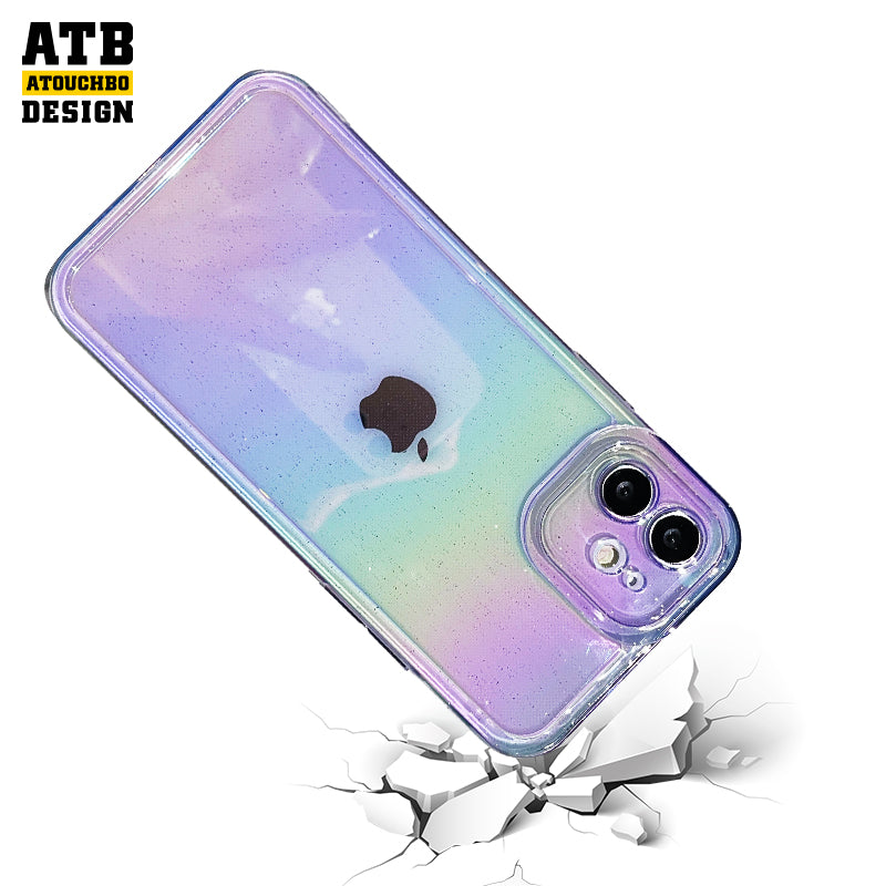 New Arrival Branded Phone Armor Case TPU ATB Protect Cell Phone Colorful Starry S-ky Phone Case