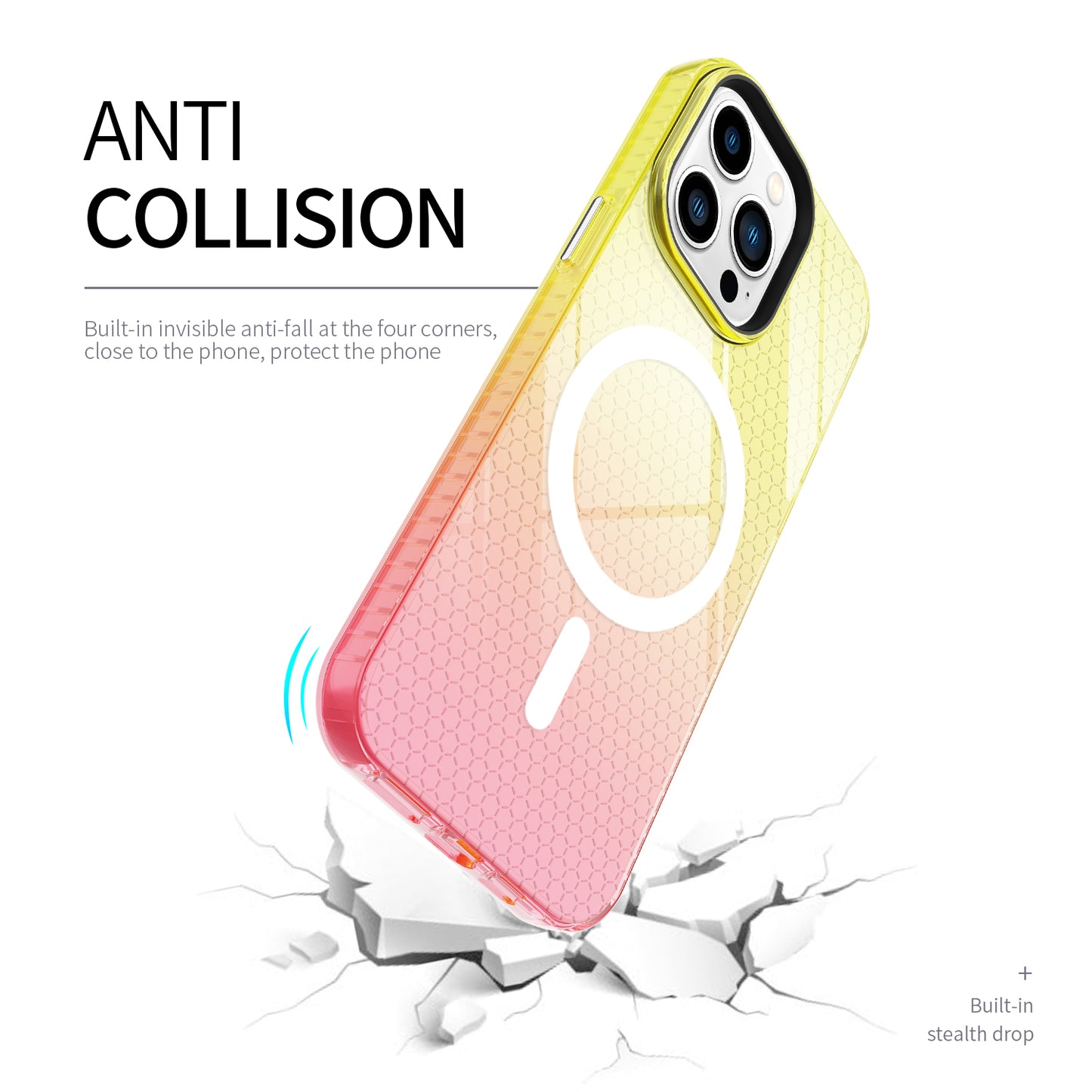 New trending Shockproof Magnetic Case silicone Magnetic phone case for iphone 14 max