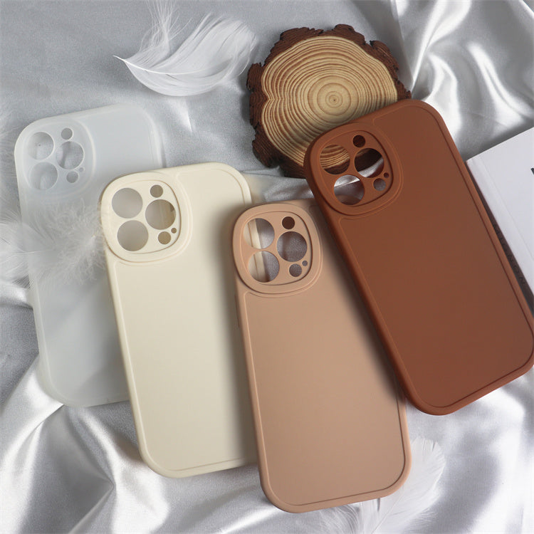 Luxury Silicone Phone Case Candy Color Phone Case INS Fashion Phone Case for iphone 14