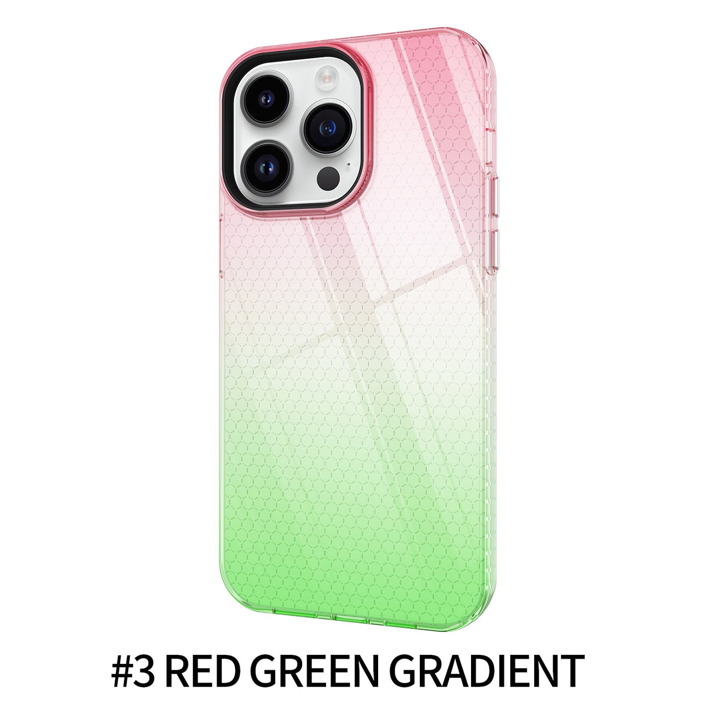 high quality designer luxury clear honeycomb pattern phone case for iphone 11 pro max