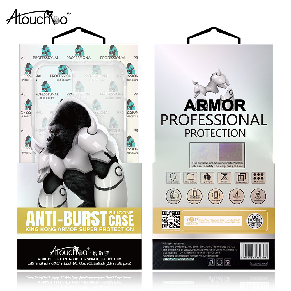 Atouchbo Translucent Skin Friendly Shockproof Phone Case for iPhone X XS XR XS Max 11 Pro 11 8 Plus 11 Pro Max Back Cover