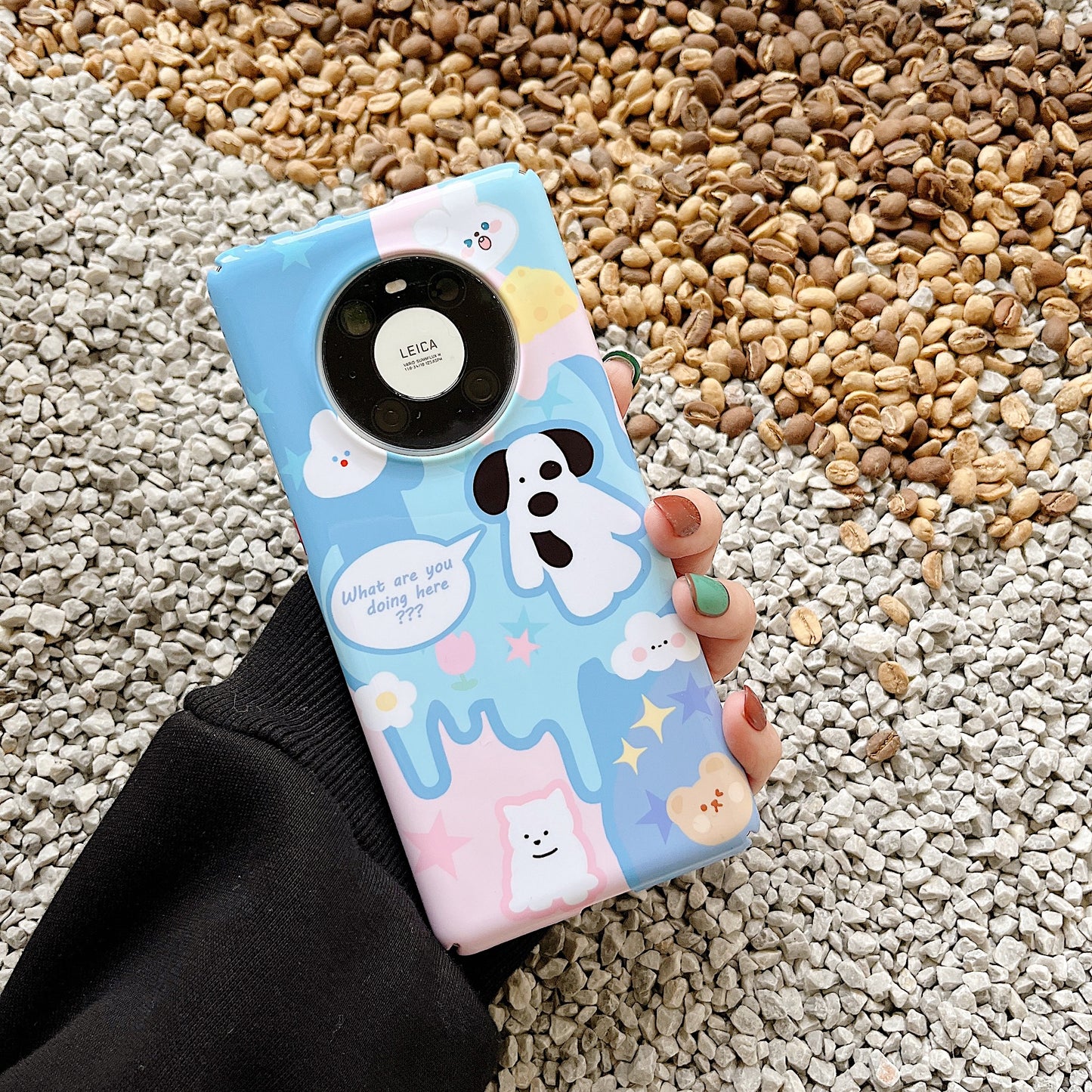 2023 Popular Customize Pattern Design 3D PC Coated Film PC Mobile Cover Phone Case For Huawei P50 40 Mate 50 30 40