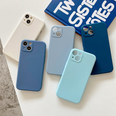2023 New Arrivals Simple solid color Mobile Cover Cases for iPhone 14 13 12 11 X  Pro Max