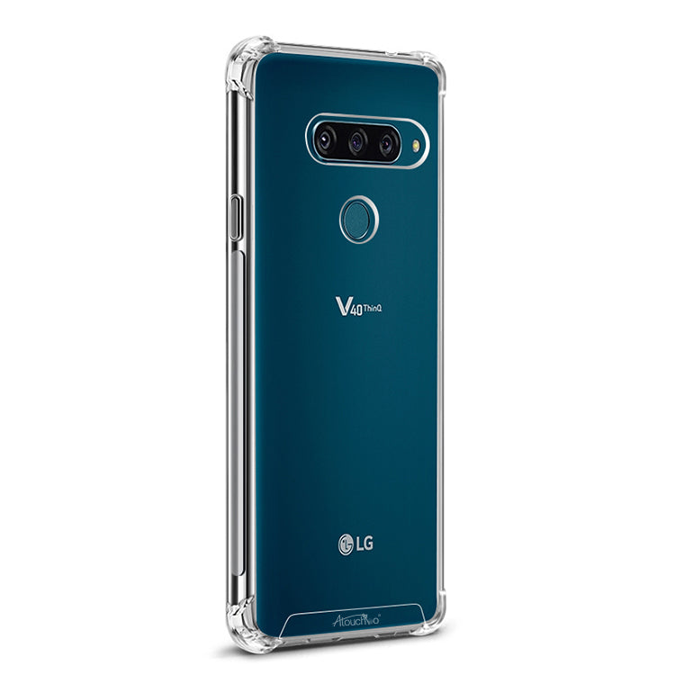 Atouchbo For LG V40 Case Mobile Phone Back Cover Case for LG V30 V40 V50 TPU PC V60 Velvet/G9 K51/Q51 Mobile Phone Case