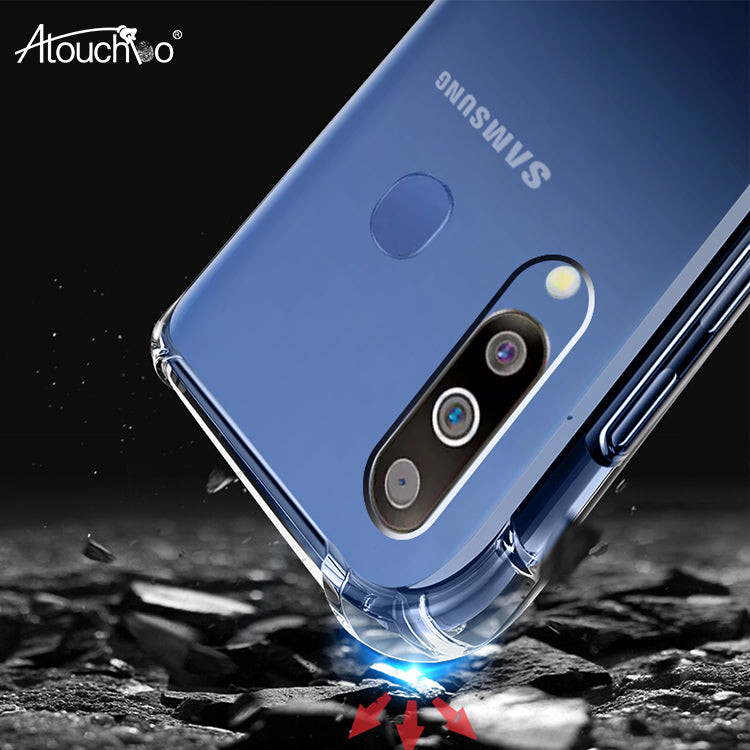 Anti shock TPU PC phone case back cover for Samsung Galaxy M10 M20 M30 clear case